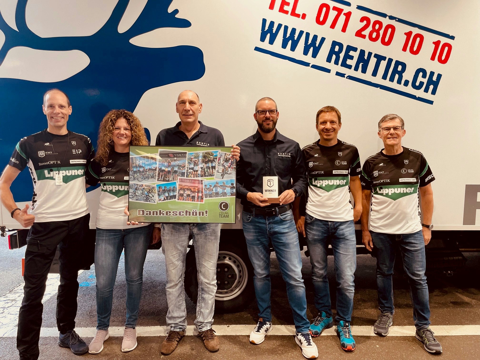Lippuner Cycling Team Rentir Fahrzeugvermietung Sponsoring