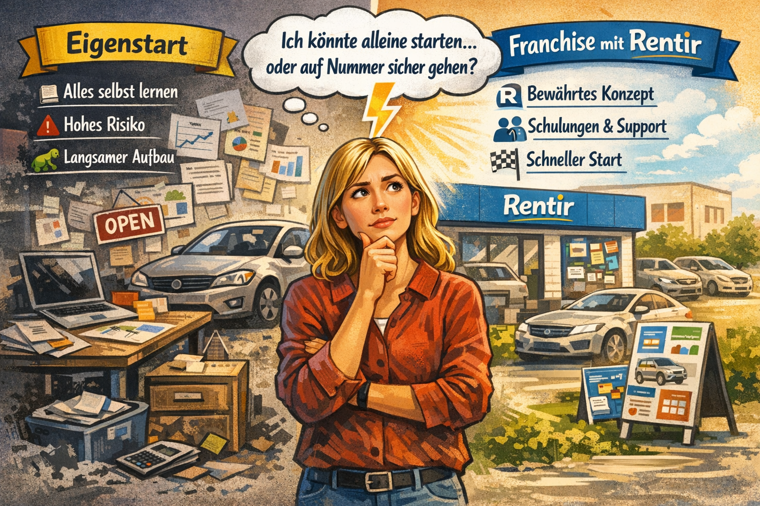 Rentir Franchise System Start